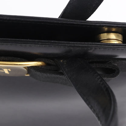 Salvatore Ferragamo Convertible Vara Bow Tote Leather, Black, Leather, Handbag