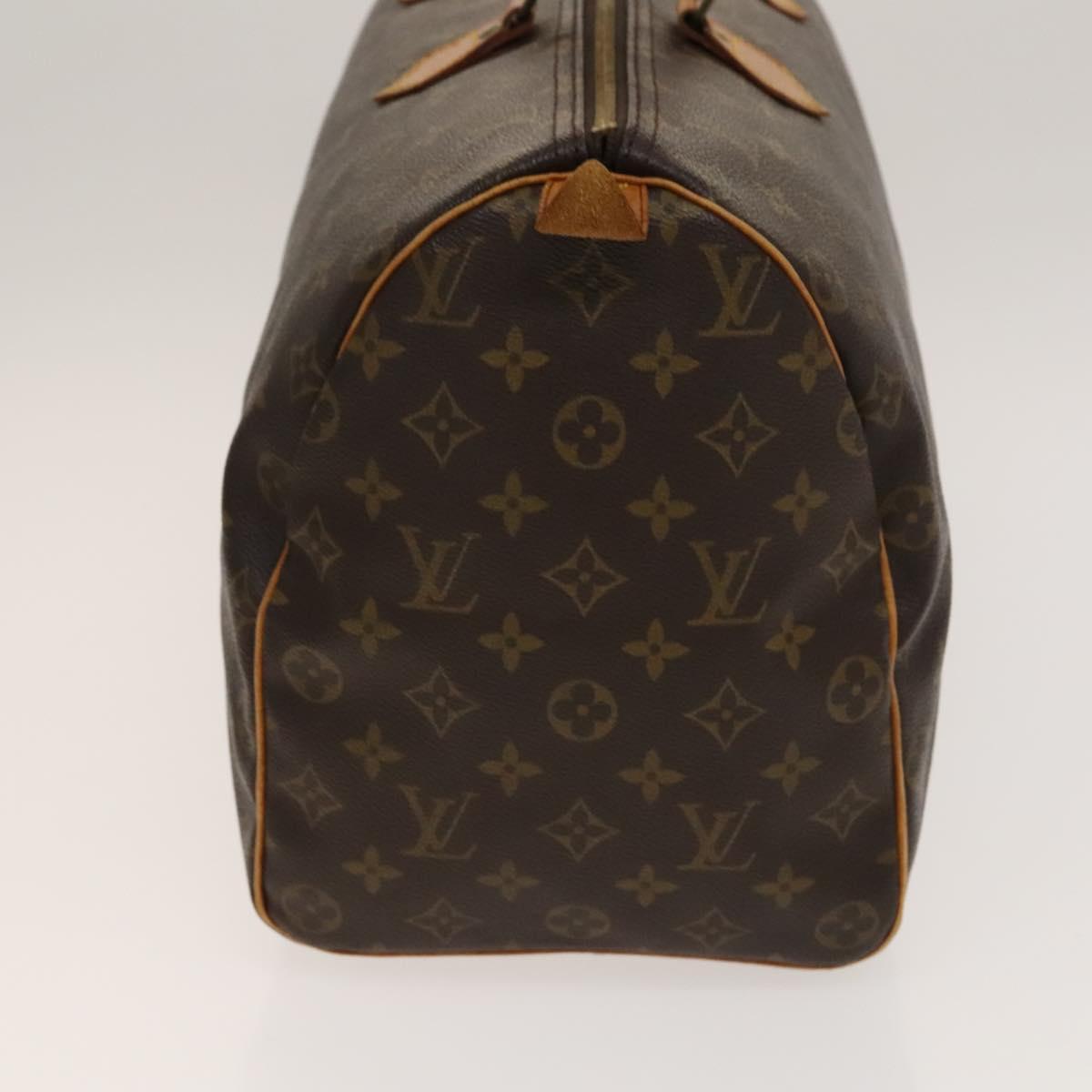 Louis Vuitton Speedy Handbag Monogram Canvas, BROWN, CANVAS, Handbag