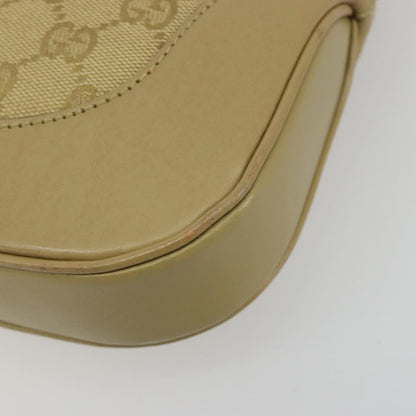 Gucci Web Jackie O Hobo GG Canvas, Beige, Canvas, Shoulder Bag