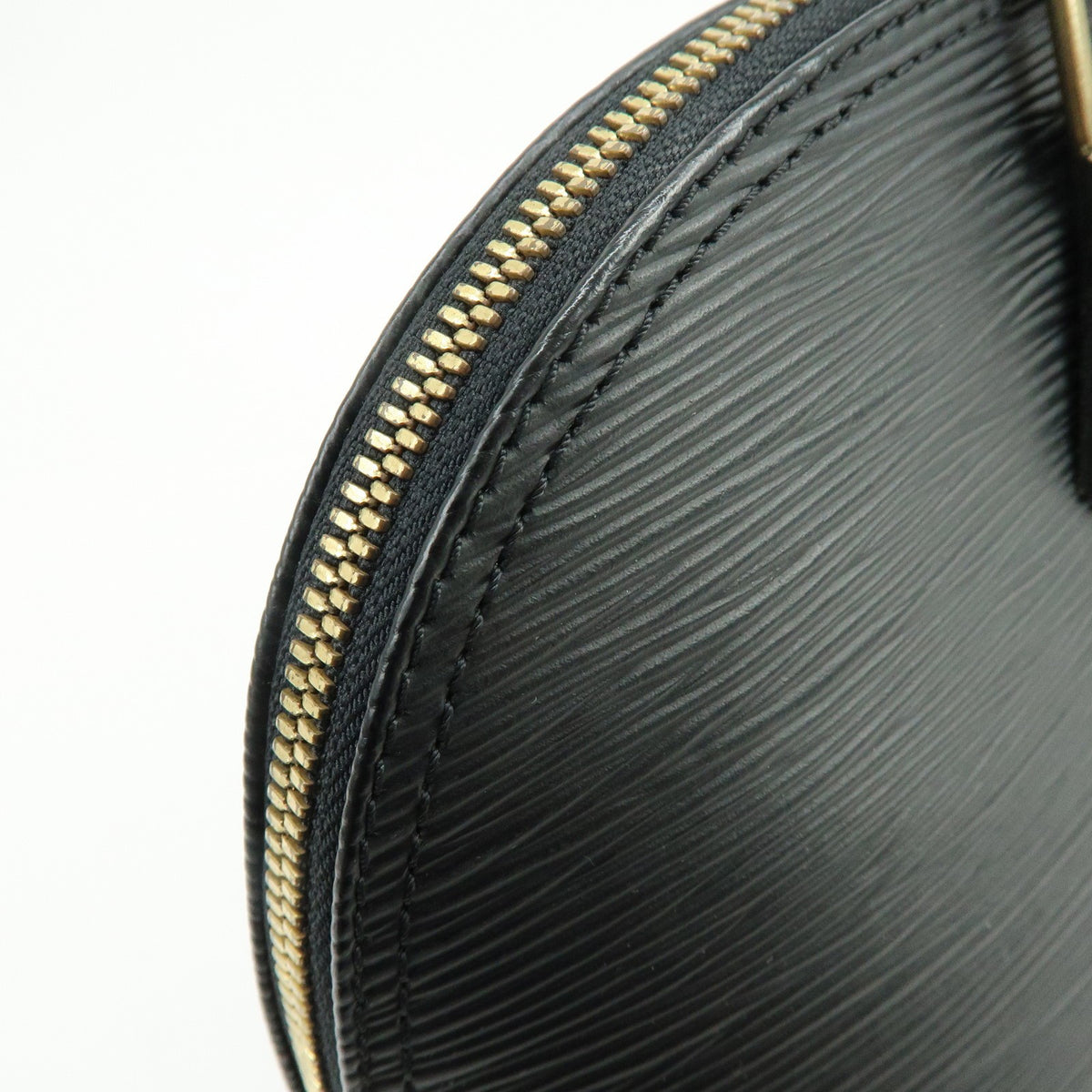 Louis Vuitton Vintage Alma Epi Leather, Black, Leather, Handbag