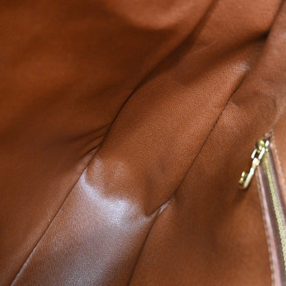 Louis Vuitton Boulogne Monogram Canvas, Brown, Canvas, Handbag