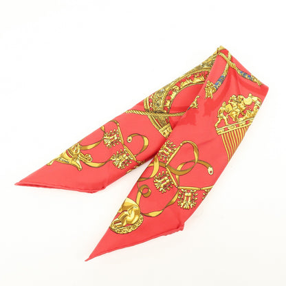 Hermes Carré 40 Silk, Red, Silk, Scarf