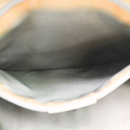 Christian Dior Vintage Open Pocket Diorissimo Canvas, Green, Canvas, Tote Bag