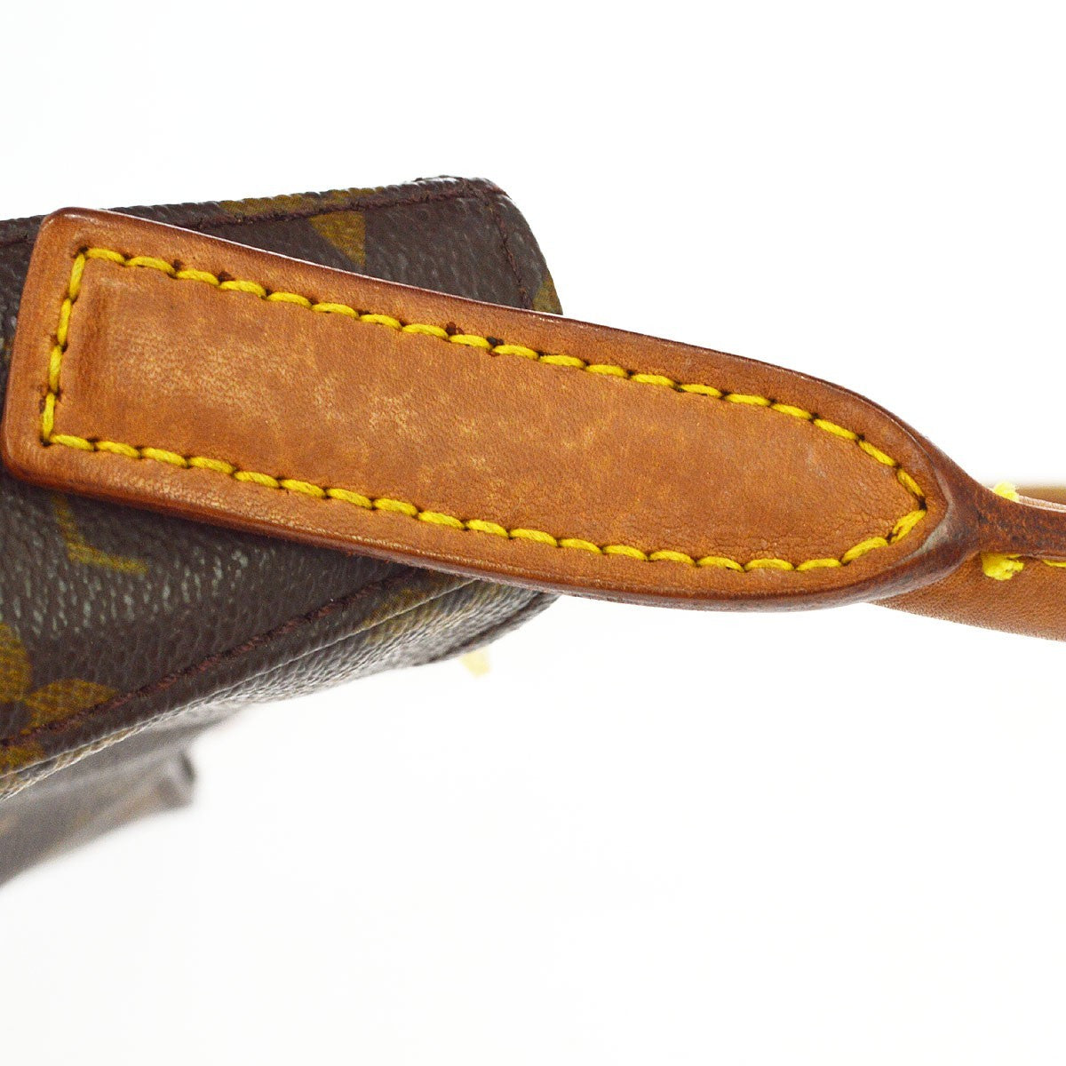 Louis Vuitton Looping Monogram Canvas, Brown, Canvas, Handbag