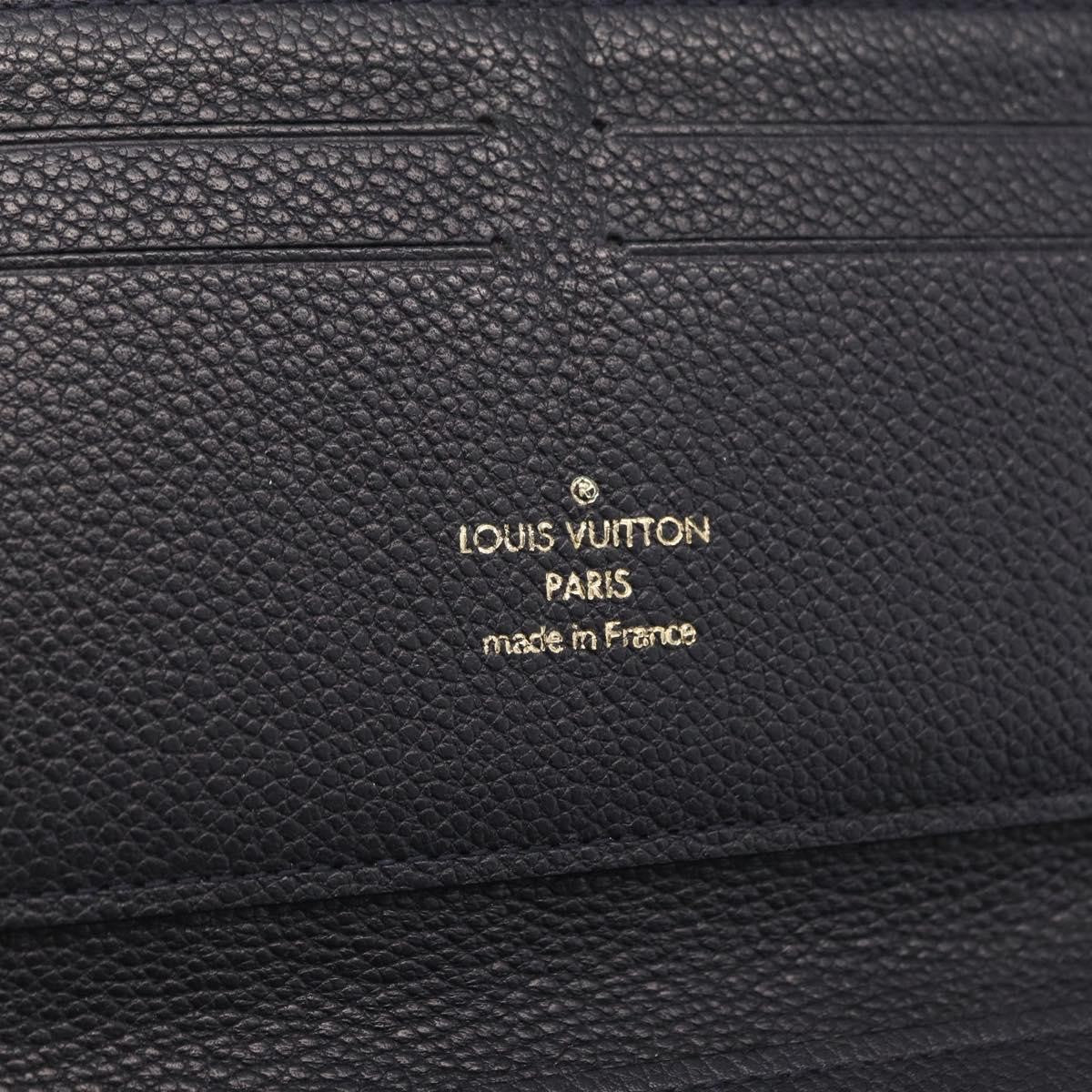 Louis Vuitton Portefeuille zippy Monogramme Empreinte monogramme empreinte, Black, Leather, Wallet
