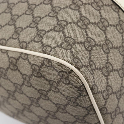 Gucci Joy Boston GG Coated Canvas, Beige, PVC, Handbag
