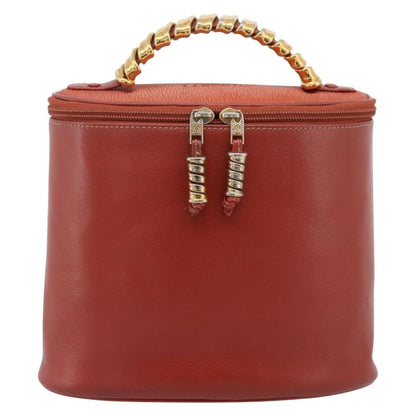 Loewe Velazquez Tote Leather, Orange, Leather, Handbag