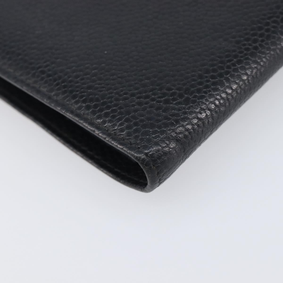 Chanel Timeless CC French Leather, Black, Calfskin, Wallet