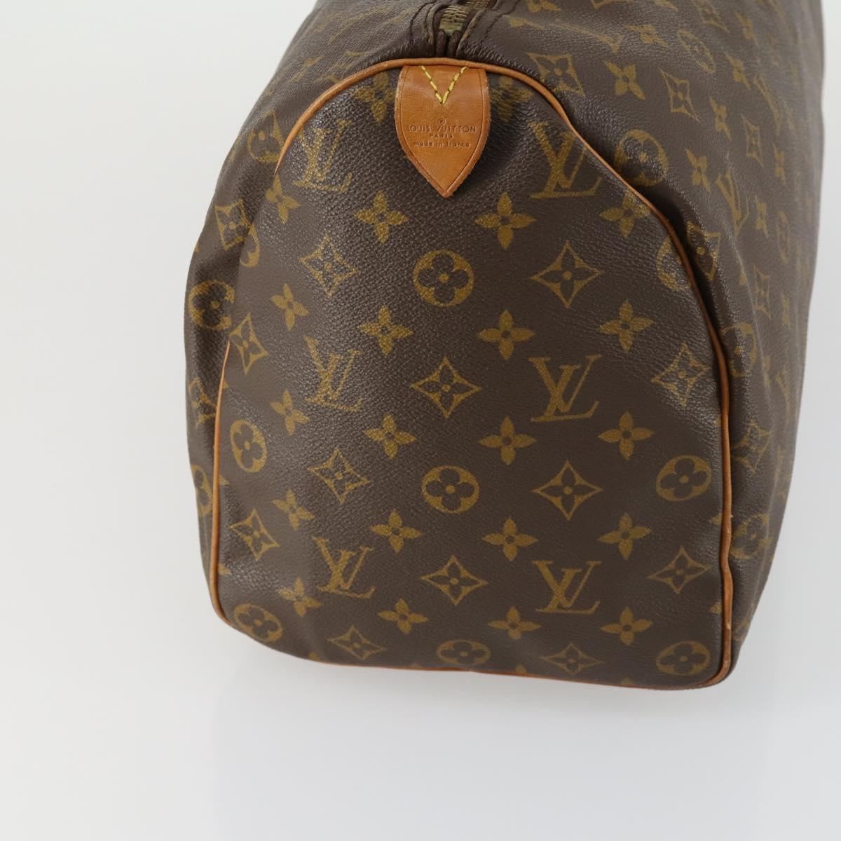 Louis Vuitton Speedy Handbag Monogram Canvas, BROWN, CANVAS, Handbag