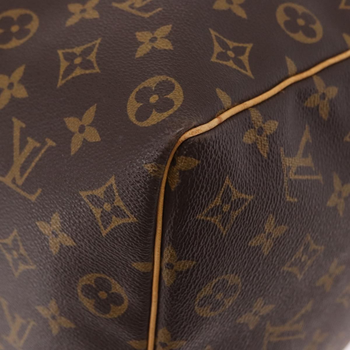 Louis Vuitton Keepall Monogram, Brown, Canvas, Travel Bag