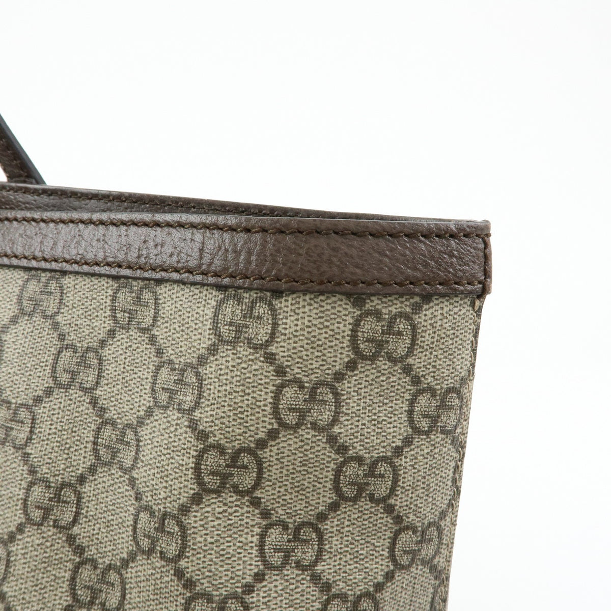 Gucci Ophidia Shopping GG Coated Canvas, Beige, Canvas, Tote Bag