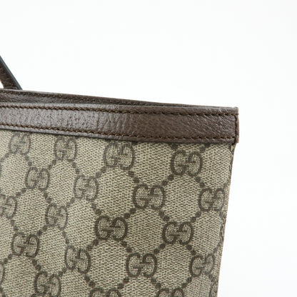 Gucci Ophidia Shopping GG Coated Canvas, Beige, Canvas, Tote Bag