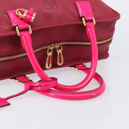 Loewe Amazona Leather, Red, Leather, Handbag