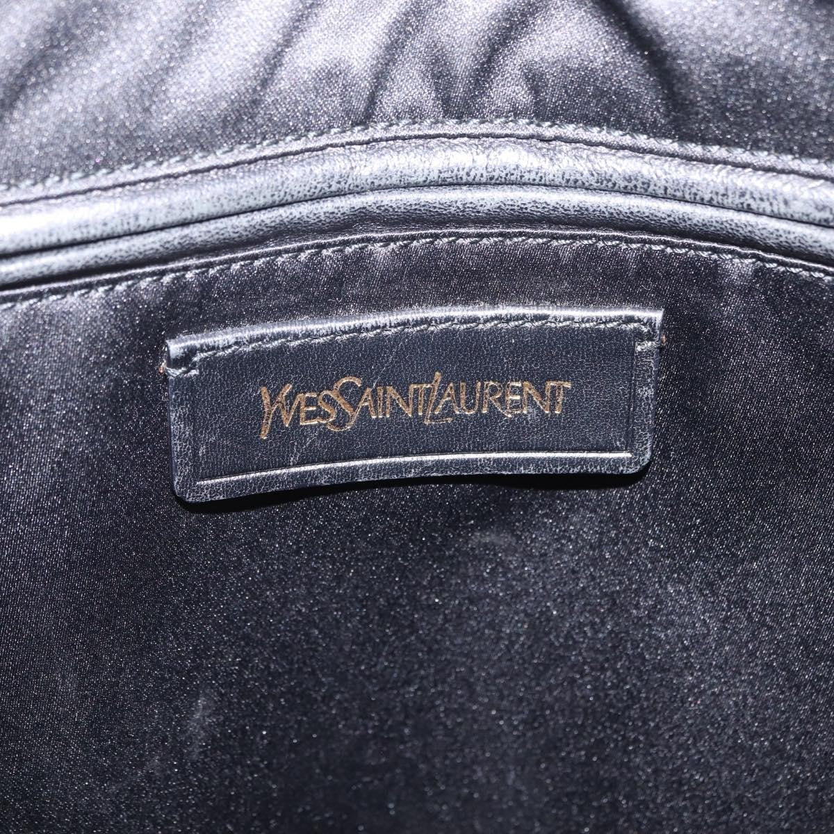 Saint Laurent Muse Leather, Black, Leather, Shoulder Bag