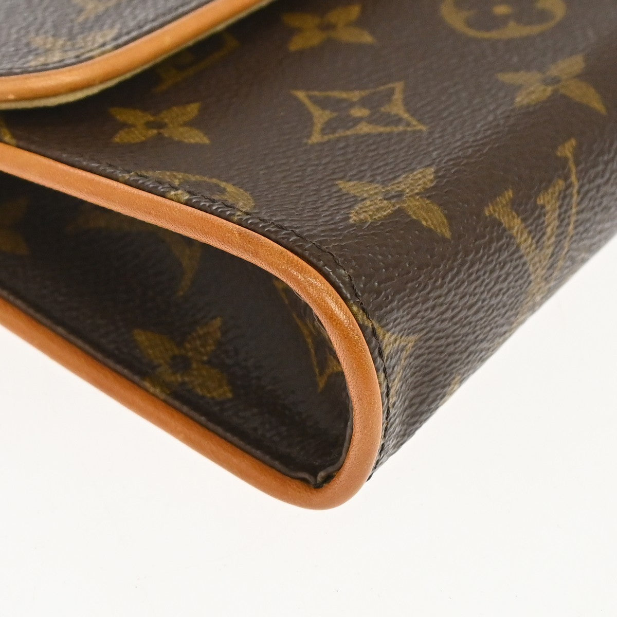 Louis Vuitton Florentine Waist Monogram Canvas, Brown, Canvas, Handbag
