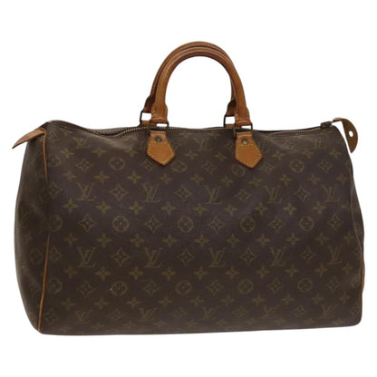 Louis Vuitton Speedy Bandouliere Bag Monogram Canvas, BROWN, CANVAS, Handbag