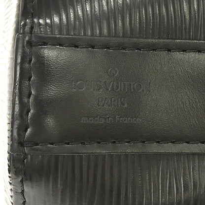 Louis Vuitton Vintage Sac d'Epaule Epi Leather, Black, Leather, Handbag