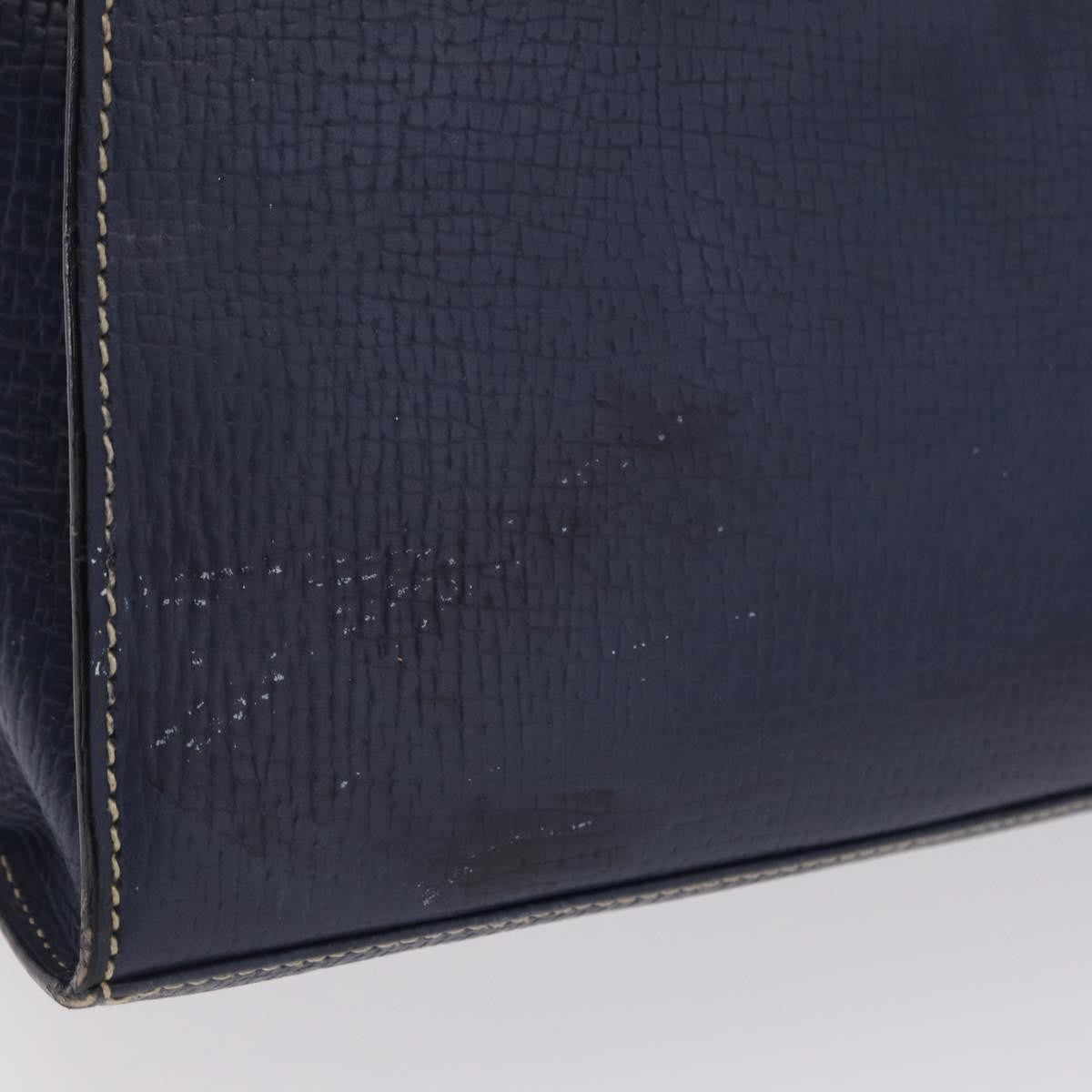 Loewe Tote Leather, Navy, Leather, Tote Bag