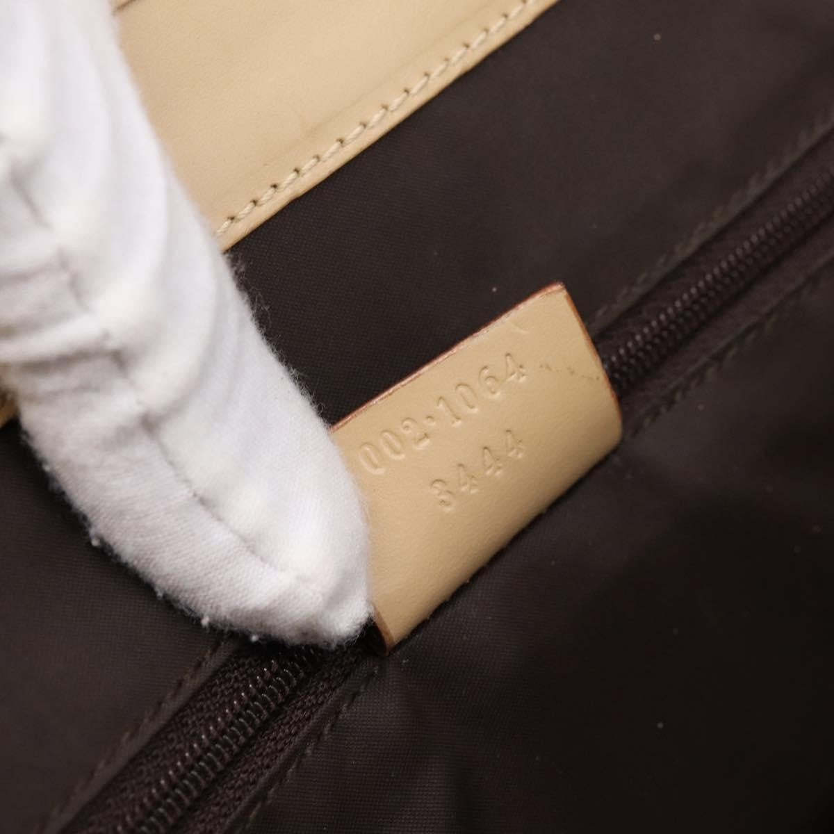 Gucci Jackie Leather, Beige, Leather, Tote Bag