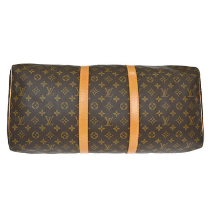 Louis Vuitton Keepall Monogram Canvas, Brown, Canvas, Travel Bag