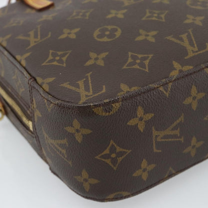 Louis Vuitton Spontini Monogram Canvas, Brown, Canvas, Handbag