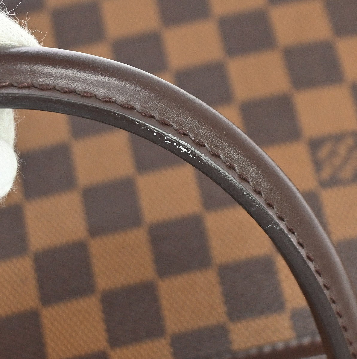 Louis Vuitton Sarria Damier, Brown, Canvas, Handbag