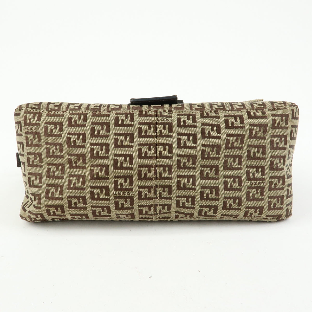 Fendi Fendi mamma baguette Jacquard Canvas, Beige, Canvas, Handbag
