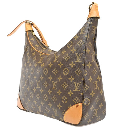 Louis Vuitton Boulogne Monogram Canvas, Brown, Canvas, Handbag