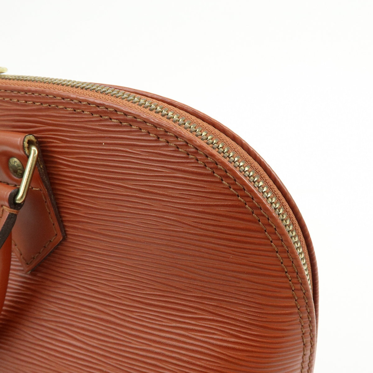 Louis Vuitton Alma Epi Leather, Brown, Leather, Handbag