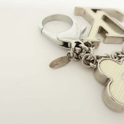 Louis Vuitton Fleur d'Epi Bag Charm Resin and Brass, White, Metal, Charm