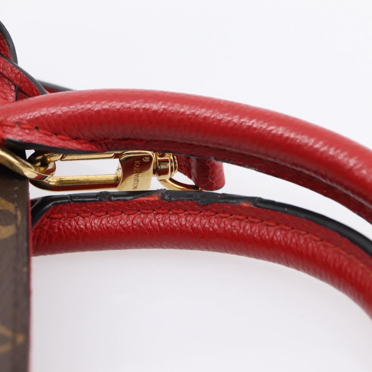Louis Vuitton Alma BNB Monogram Canvas with Leather, Brown, Canvas, Handbag