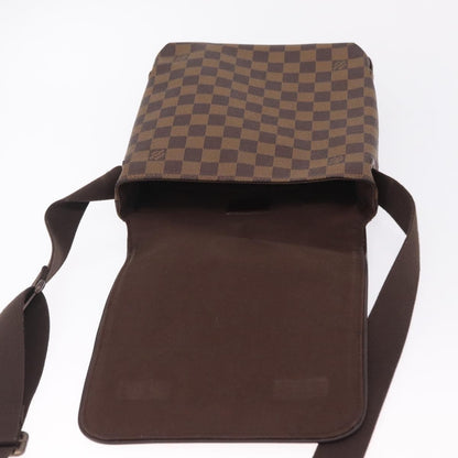 Louis Vuitton Brooklyn Damier, Brown, Canvas, Shoulder Bag