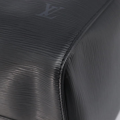Louis Vuitton Keepall Epi Leather, Black, Leather, Travel Bag