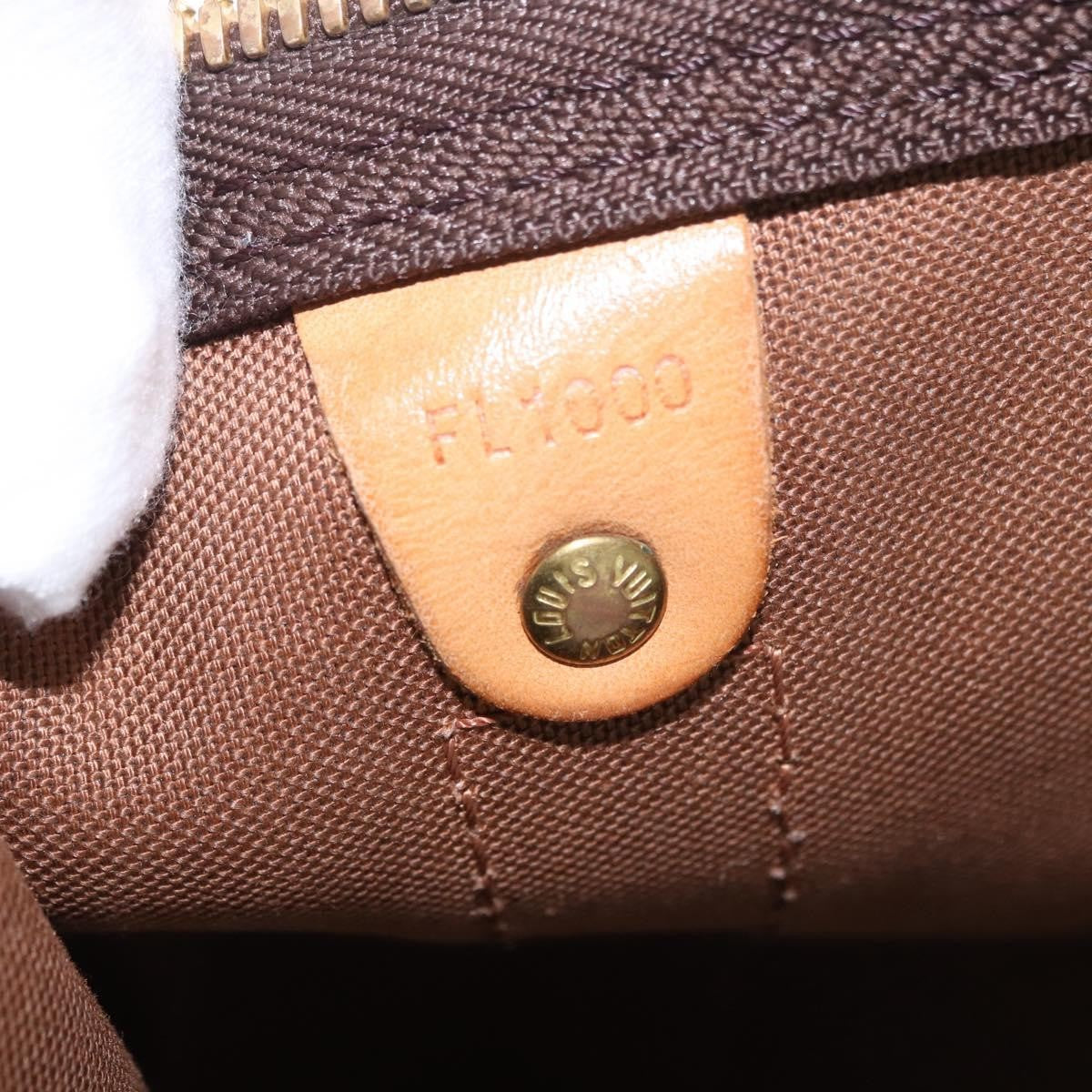 Louis Vuitton Keepall Monogram, Brown, Canvas, Travel Bag