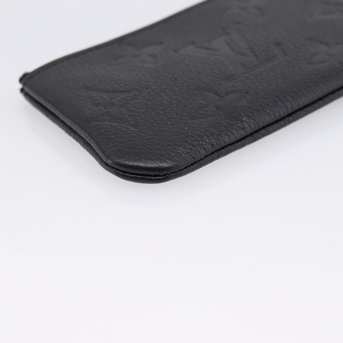 Louis Vuitton Key Monogram Empreinte Leather, Black, Leather, Clutch