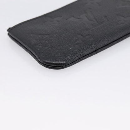 Louis Vuitton Key Monogram Empreinte Leather, Black, Leather, Clutch