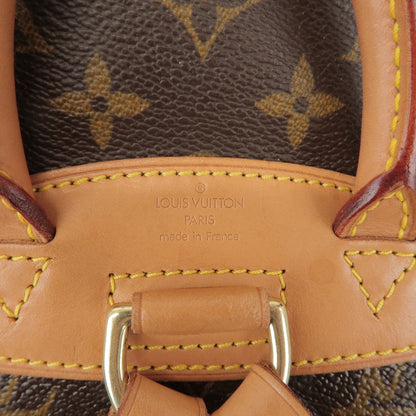 Louis Vuitton Vintage Montsouris Monogram Canvas, Brown, Canvas, Backpack