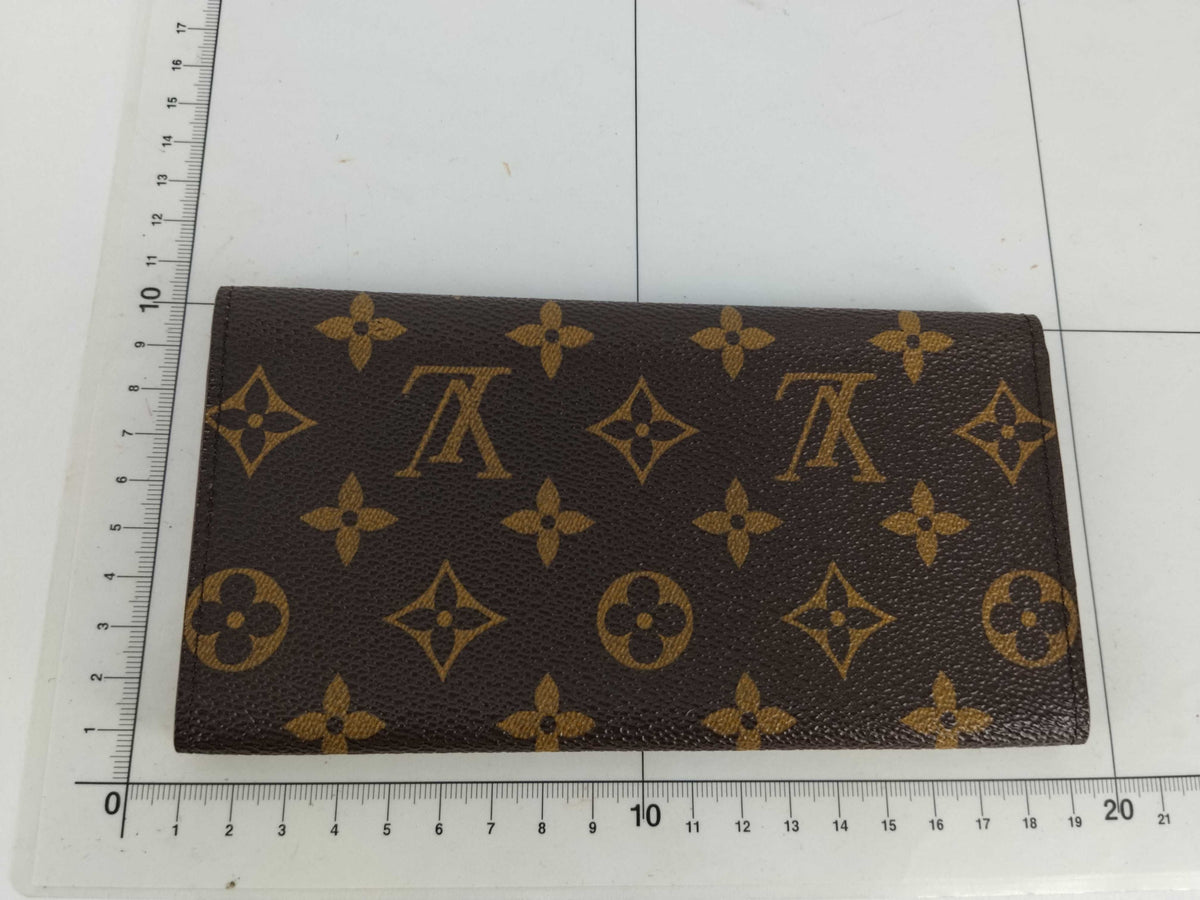 Louis Vuitton Sarah Monogram Canvas, Brown, Canvas, Wallet