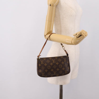 Louis Vuitton Pochette Accessoires NM Monogram Canvas, Brown, Canvas, Clutch
