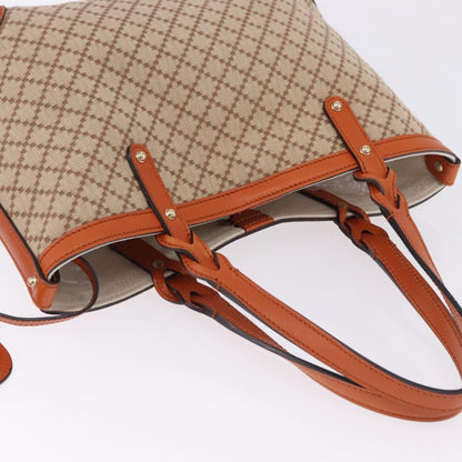 Gucci Craft GG Canvas with Leather, Beige, Canvas, Tote Bag