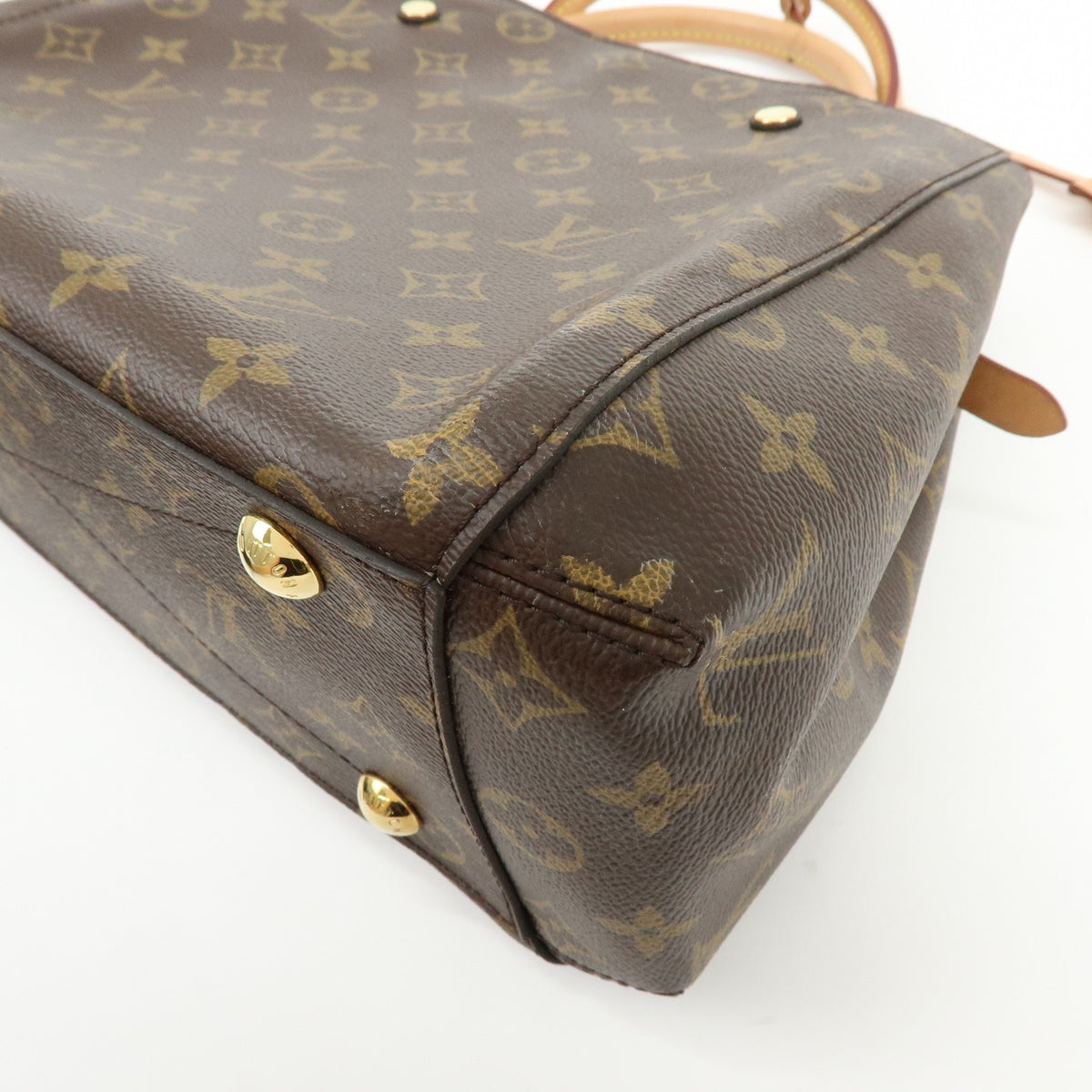 Louis Vuitton Montaigne Monogram Canvas, Brown, Canvas, Handbag