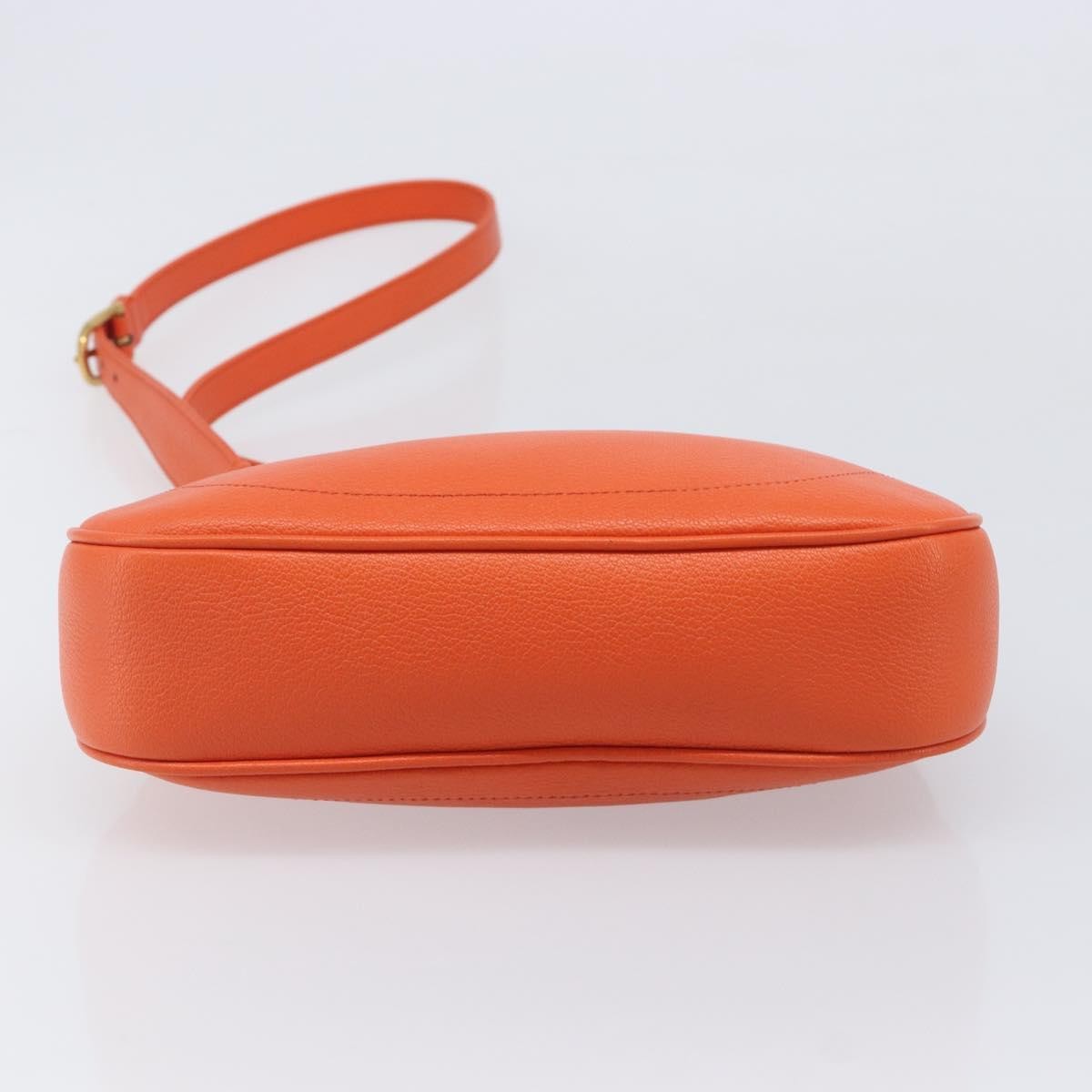 Gucci Aphrodite Leather, Orange, Leather, Shoulder Bag