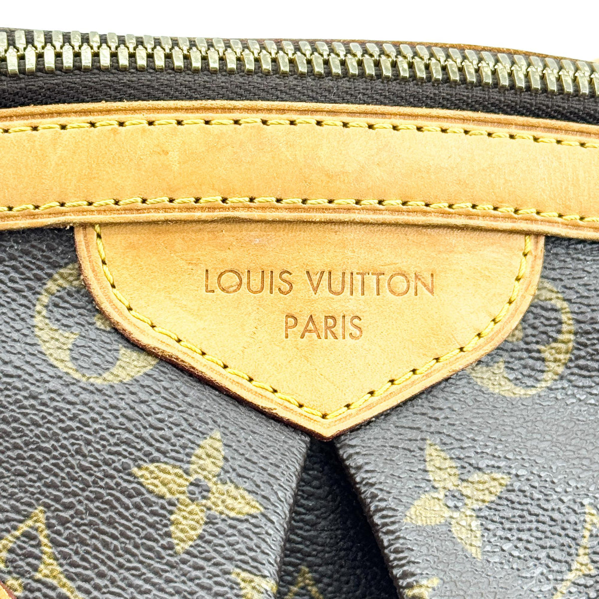 Louis Vuitton Tivoli Monogram Canvas, Brown, Canvas, Handbag