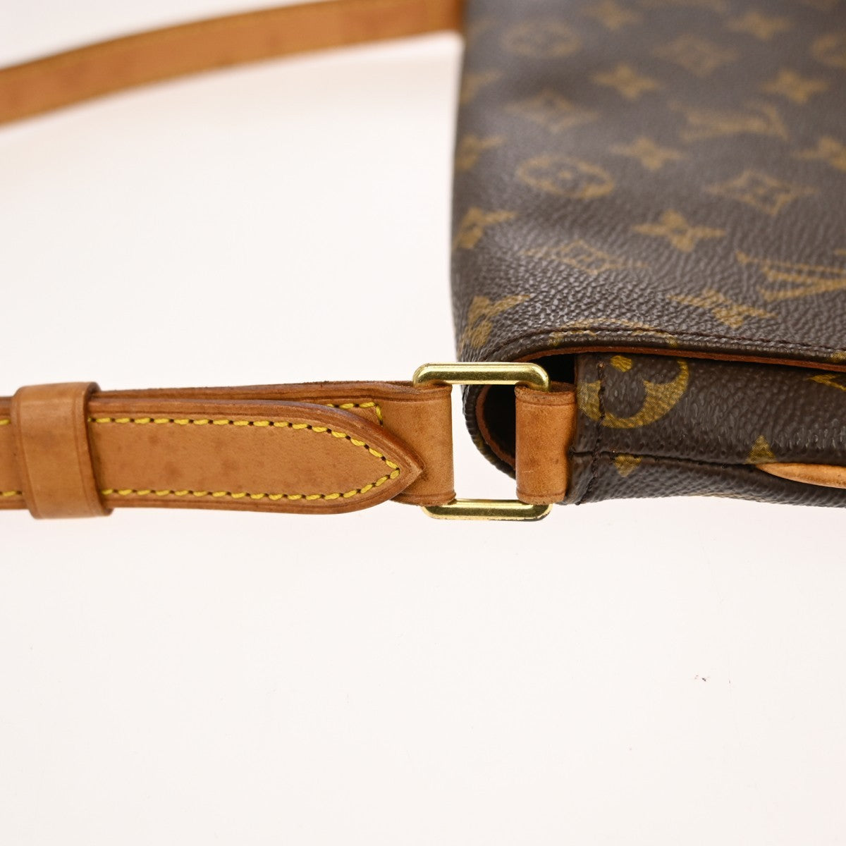 Louis Vuitton Musette Tango Monogram Canvas, Brown, Canvas, Shoulder Bag