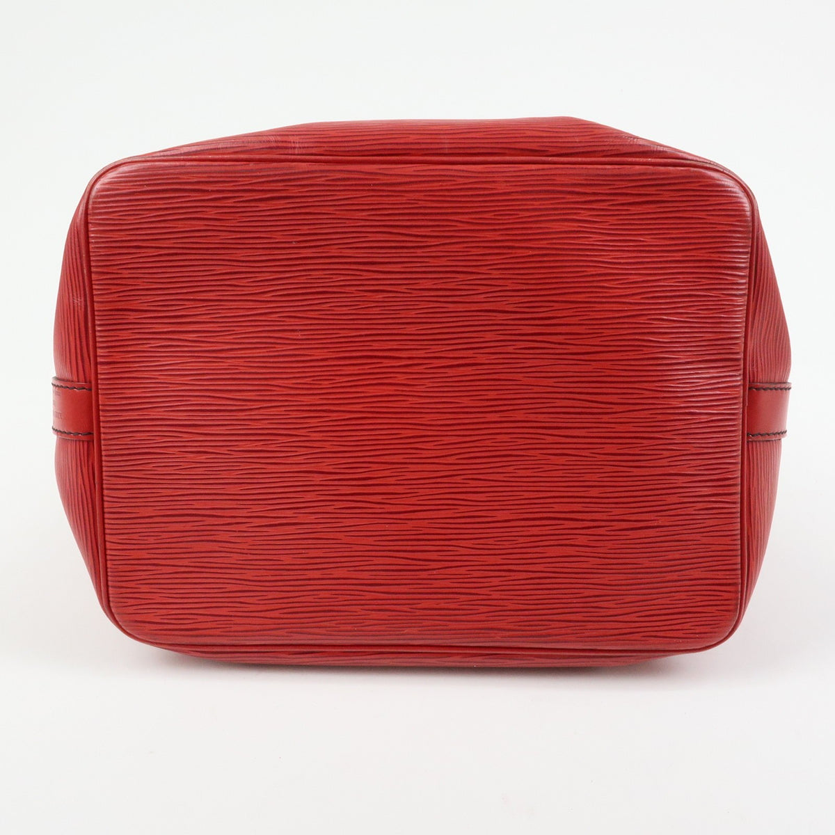 Louis Vuitton Petit Noe Epi Leather, Red, Leather, Handbag