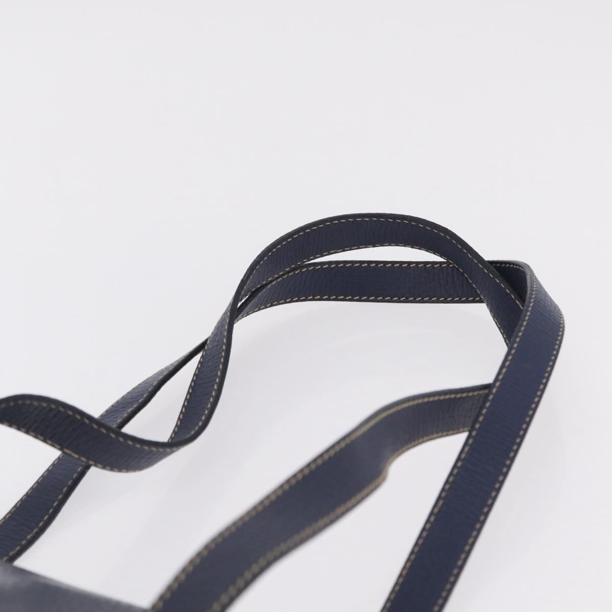 Loewe Tote Leather, Navy, Leather, Tote Bag