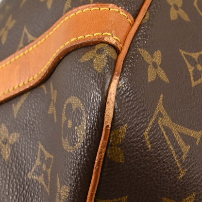 Louis Vuitton Shopping Sac Monogram Canvas, Brown, Canvas, Handbag