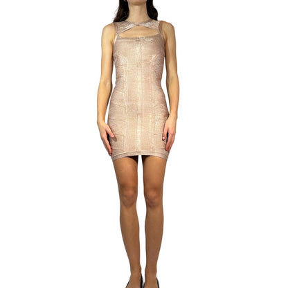 CORIZZI Cutout Bandage Dress Stretch