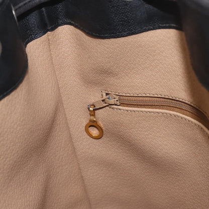 Christian Dior Trotter shoulder Canvas, Black, Canvas, Handbag