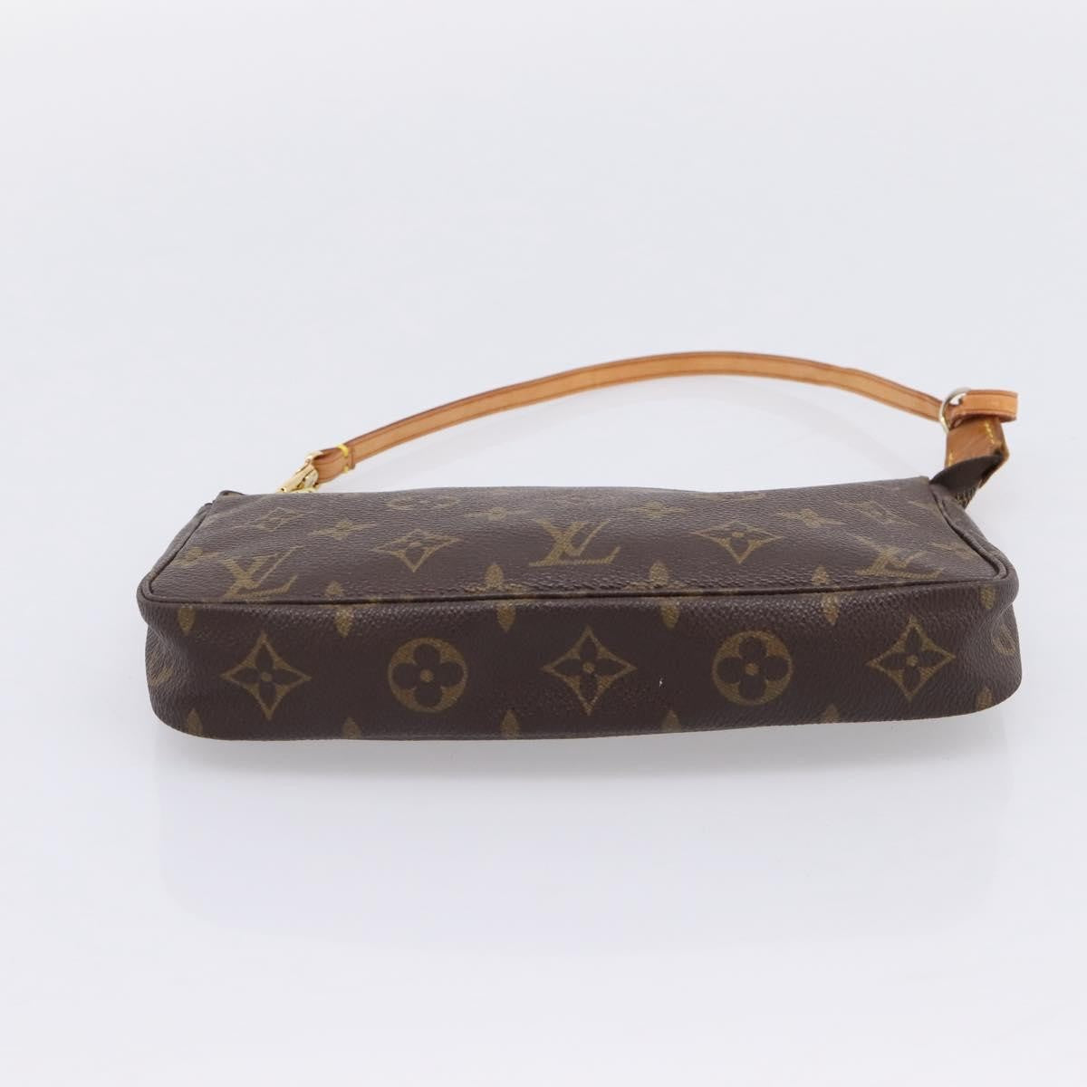 Louis Vuitton Pochette Accessoires NM Monogram Canvas, Brown, Canvas, Clutch